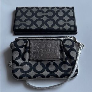 Coach Wristlet & Bill Holder (2)